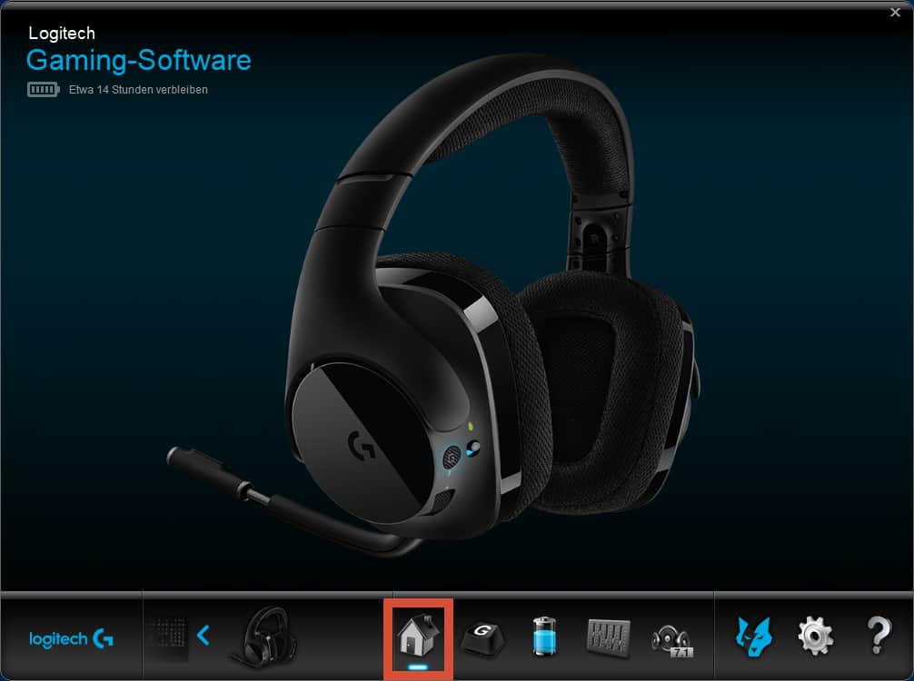 Logitech G533 LGS Startseite