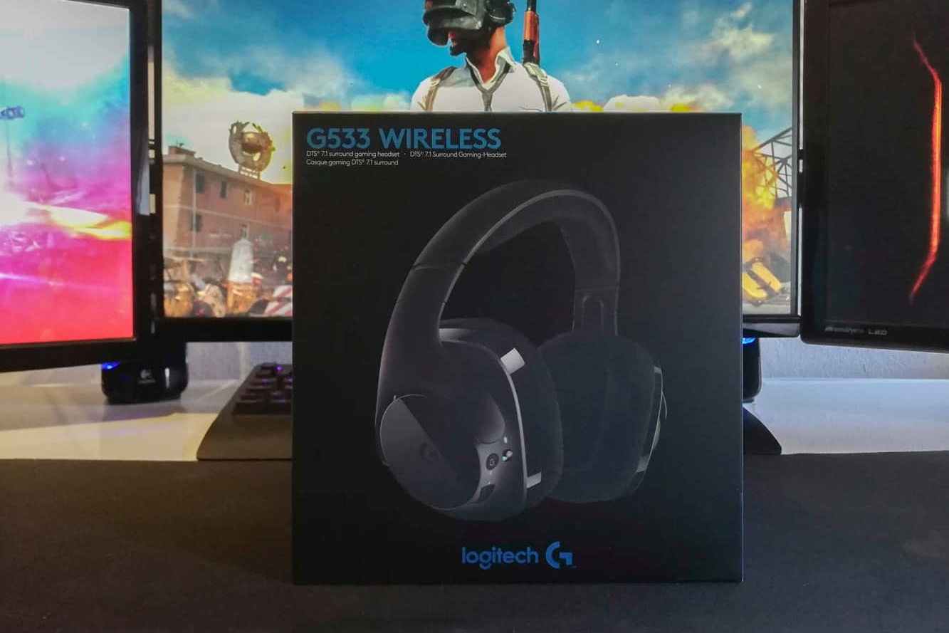 Logitech G533 Verpackung front