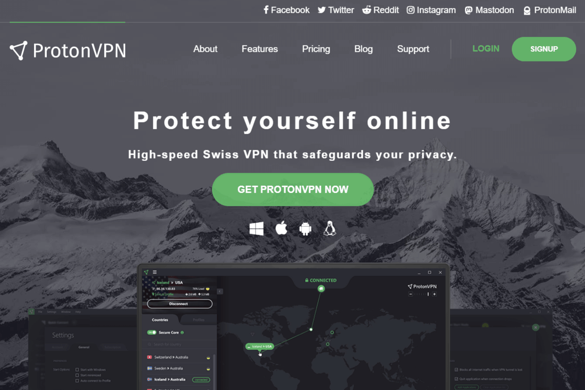 Provider Screenshot