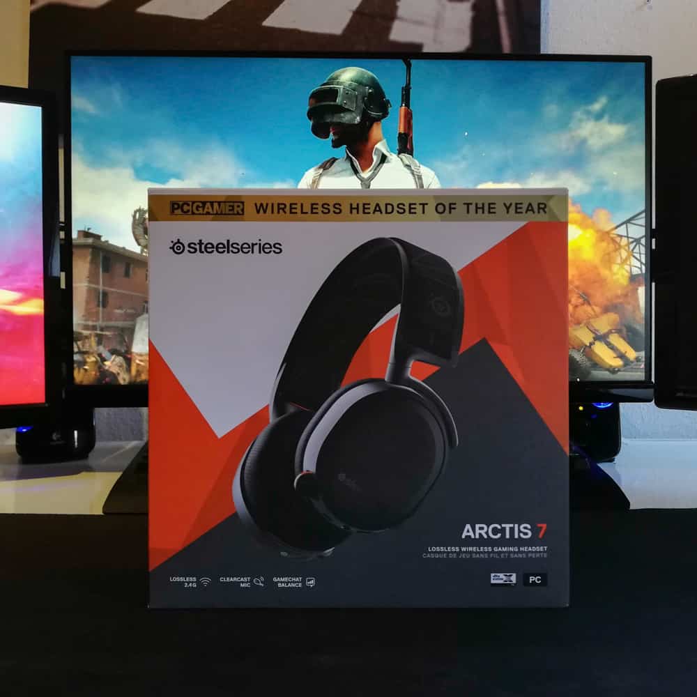 SteelSeries Arctis 7 Verpackung front