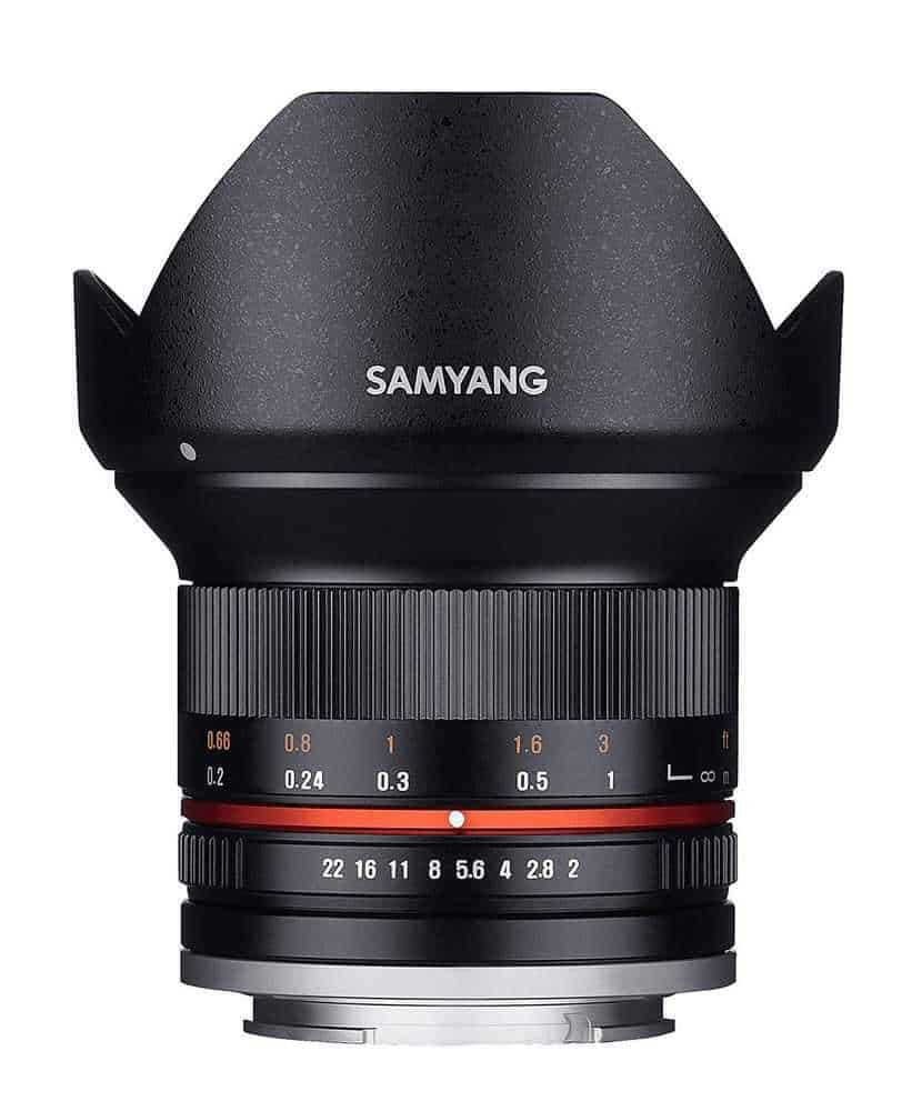 A6000 Weitwinkelobjektiv Samyang 12 mm