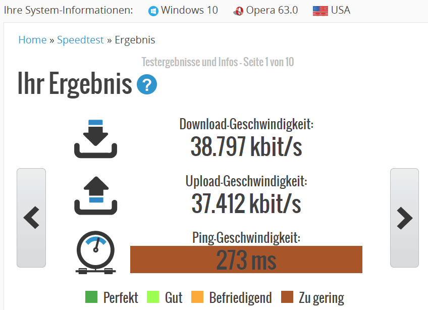 Astrill VPN Speedtest OpenWeb USA