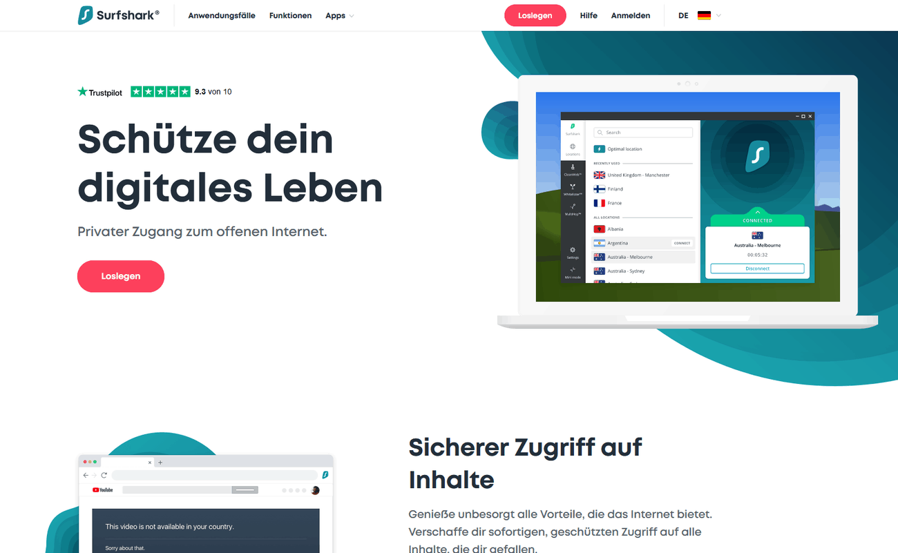 Provider Screenshot
