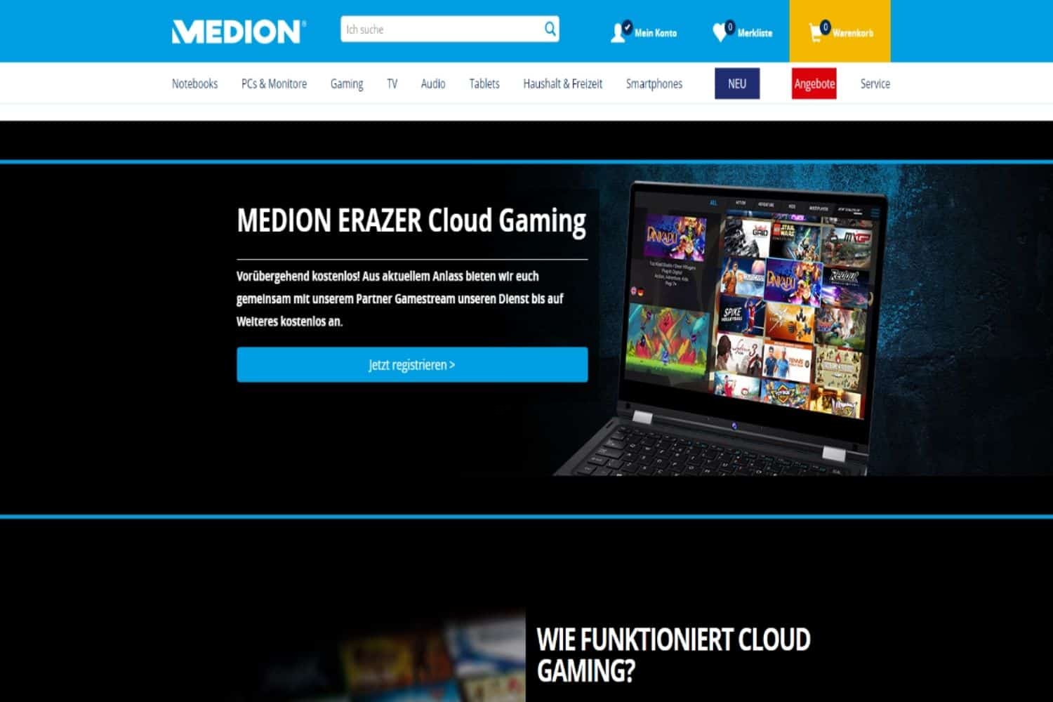 Provider Screenshot