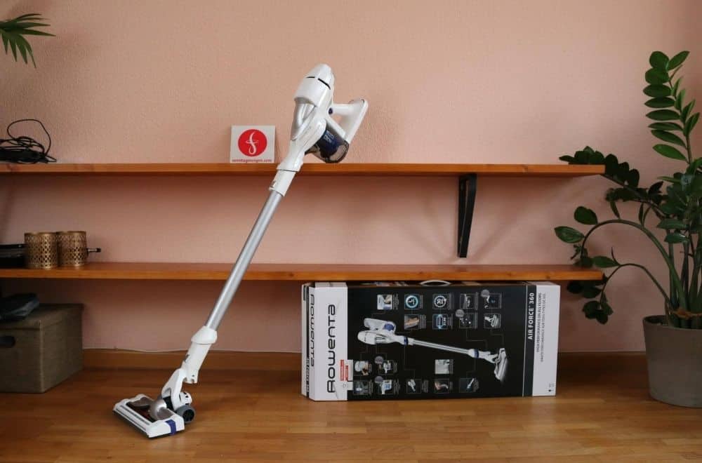 Akku Handstaubsauger Rowenta Air Force 360 mit Box
