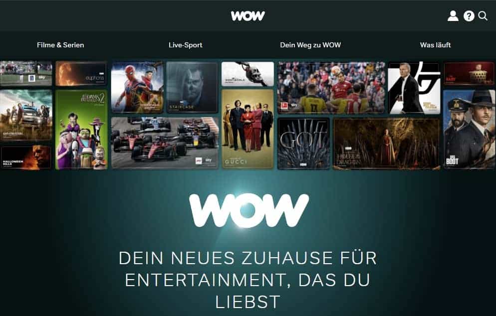 Unser Sky Ticket WOW Test 2022: Wie gut ist die neue Plattform?