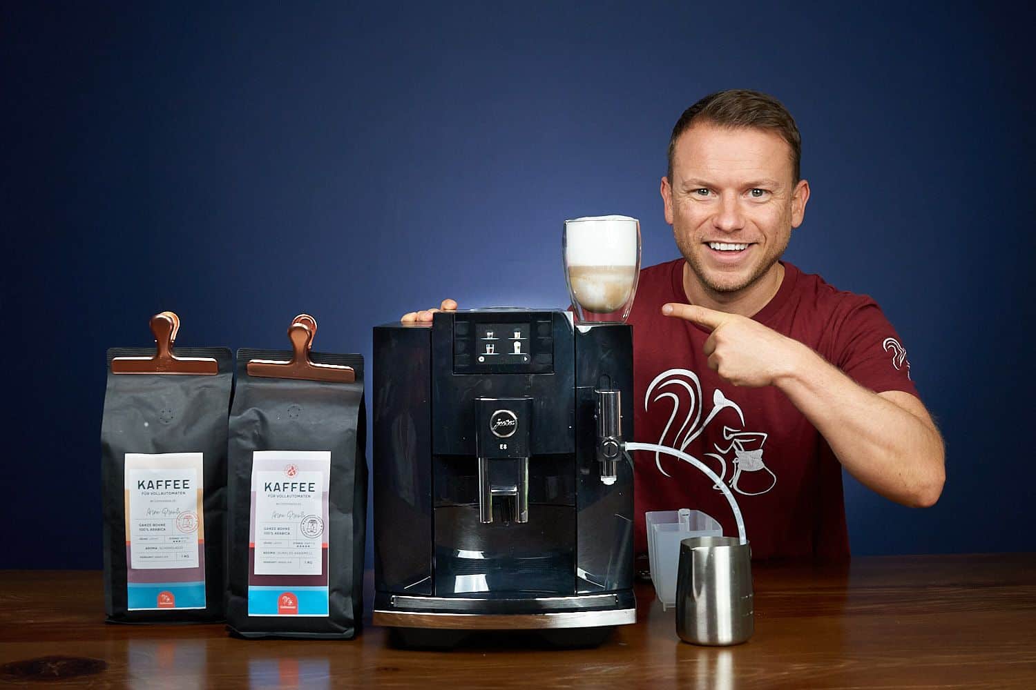 Jura J8 Kaffeevollautomat Test 2024 SuBer Schaum Traum