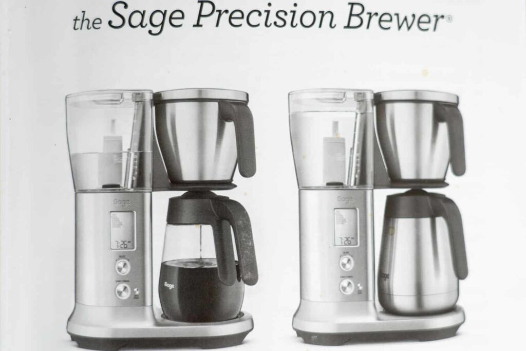 Sage The Precision Brewer Kaffeemaschine Vergleich Thermos Glas